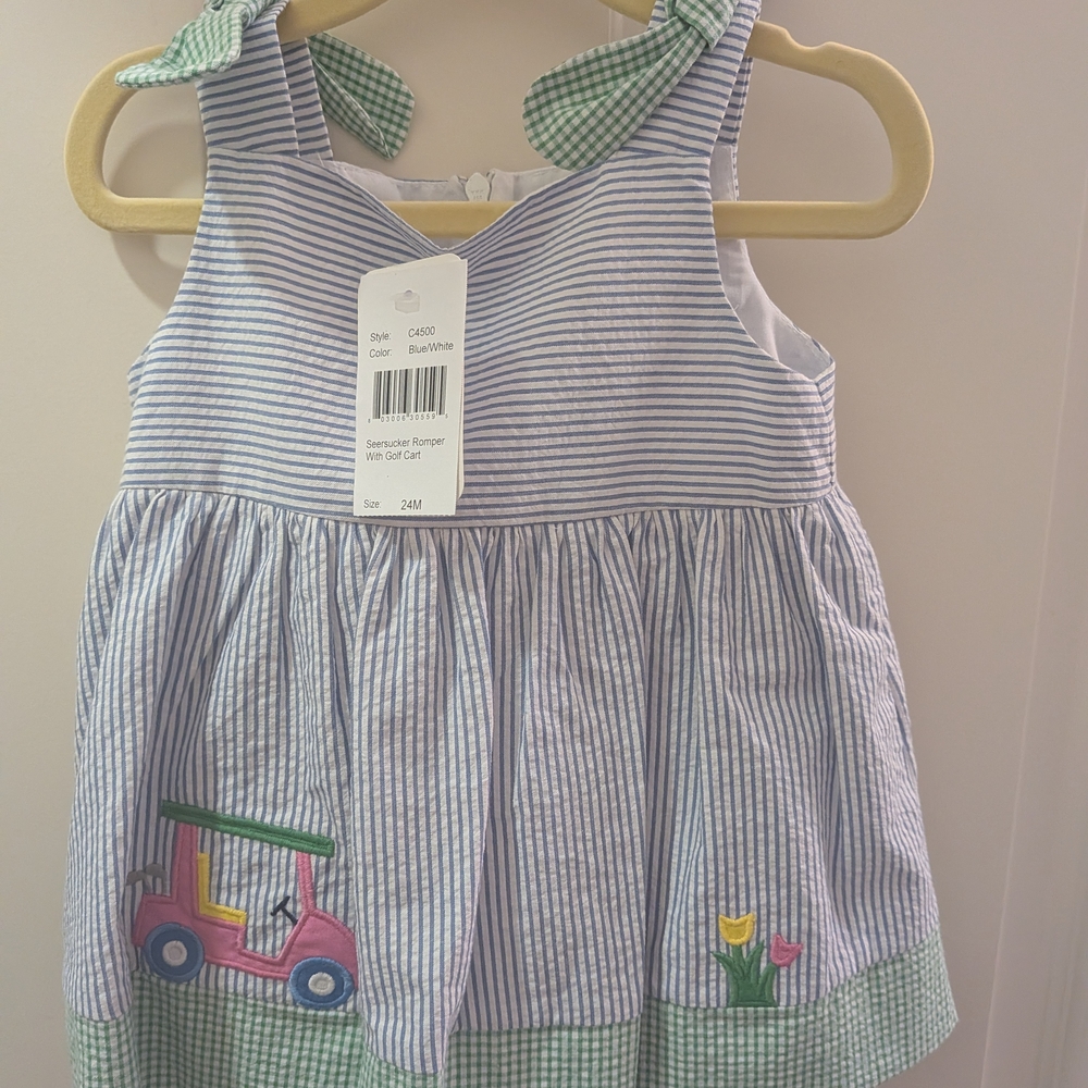 Florence Eiseman Seersucker Golf Dress